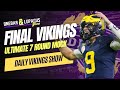 Vikings final ultimate 7 round nfl mock draft