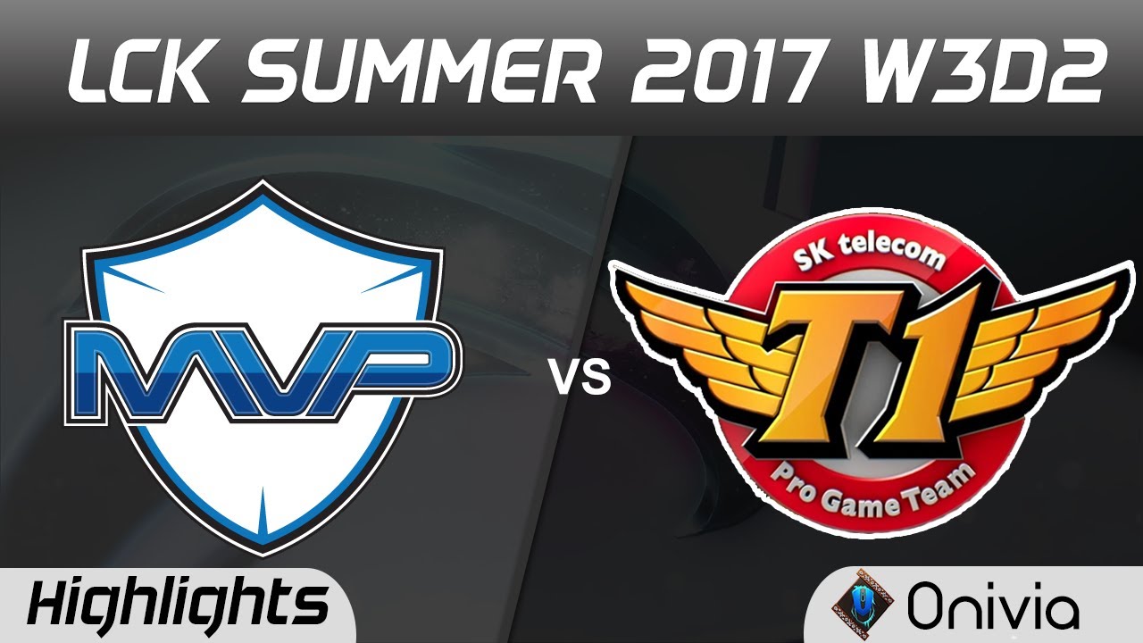 MVP vs SKT Highlights Game 2 LCK SUMMER 2017 MVP vs SK Telecom By Onivia
