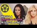 Wags LA Barbie Blank And Sasha Gates In SA DStv 