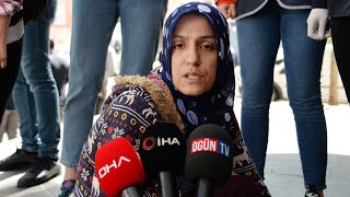 HDP önündeki annelerden Ayşegül Biçer: Oğlum, 'Beni kurtarın' diye haber gönderdi