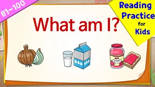 Easy Reading Practice for kids | What Am I Quiz (81100)