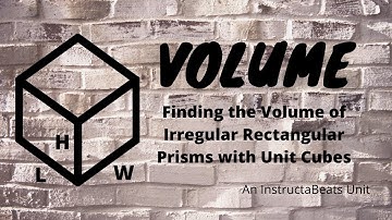 Finding the Volume of Irregular Prisms With Unit Cubes - 5.MD.5