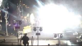 Drums and strobe lights!