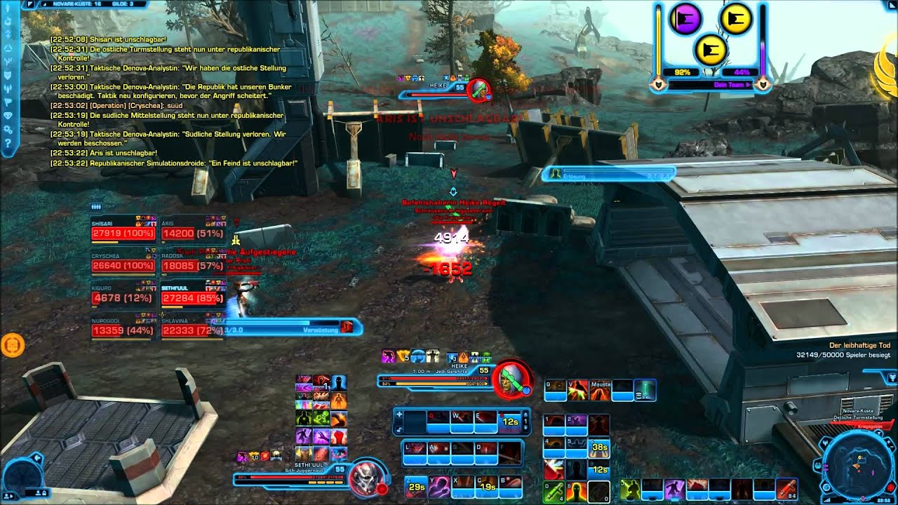 SWTOR 2.7 PvP Jugger Denova (german/deutsch) Vanjervalis Chain