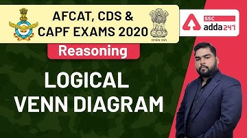 Logical Venn Diagram | Reasoning for AFCAT & CDS Exams 2020