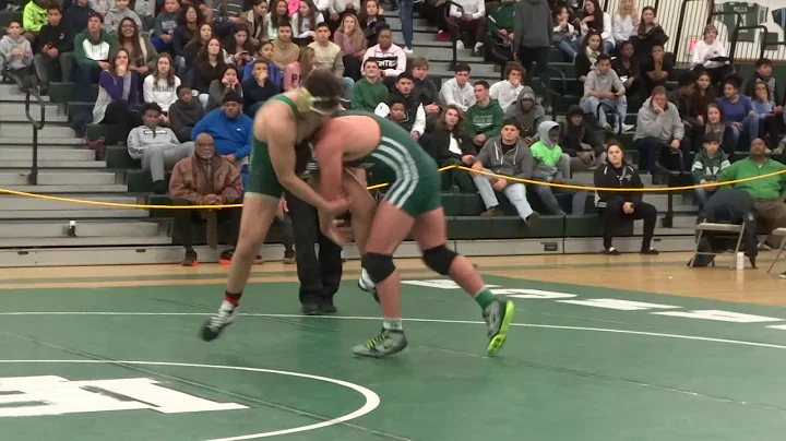 Peter Wersinger (LB) finishes off a tech fall