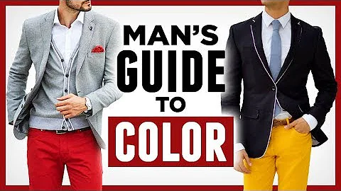 A Man's Guide To Color -10 Tips To Better Leverage Color In Your Wardrobe - DayDayNews