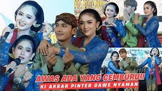 Adu Geolan Maut. Sing Pinter Goyang Disayang. Ki Akbar Kasih Tantangan Para Sinden Adu Goyang. Lucu