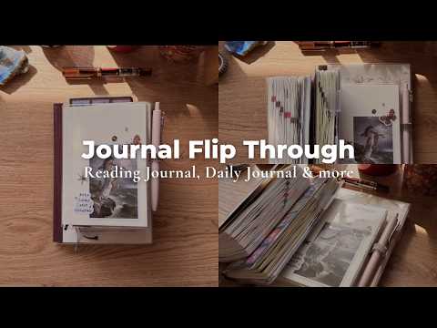 A Little Journal Catch-Up ☕ | Hobonichi Flip Throughs, New Journals & My First Fountain Pen