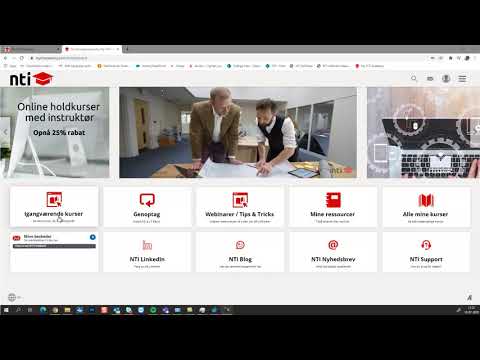 Sådan kommer du i gang med My NTI Academy