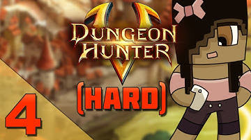 [Hard Mode] Mission 4 Walkthrough | Dungeon Hunter 5