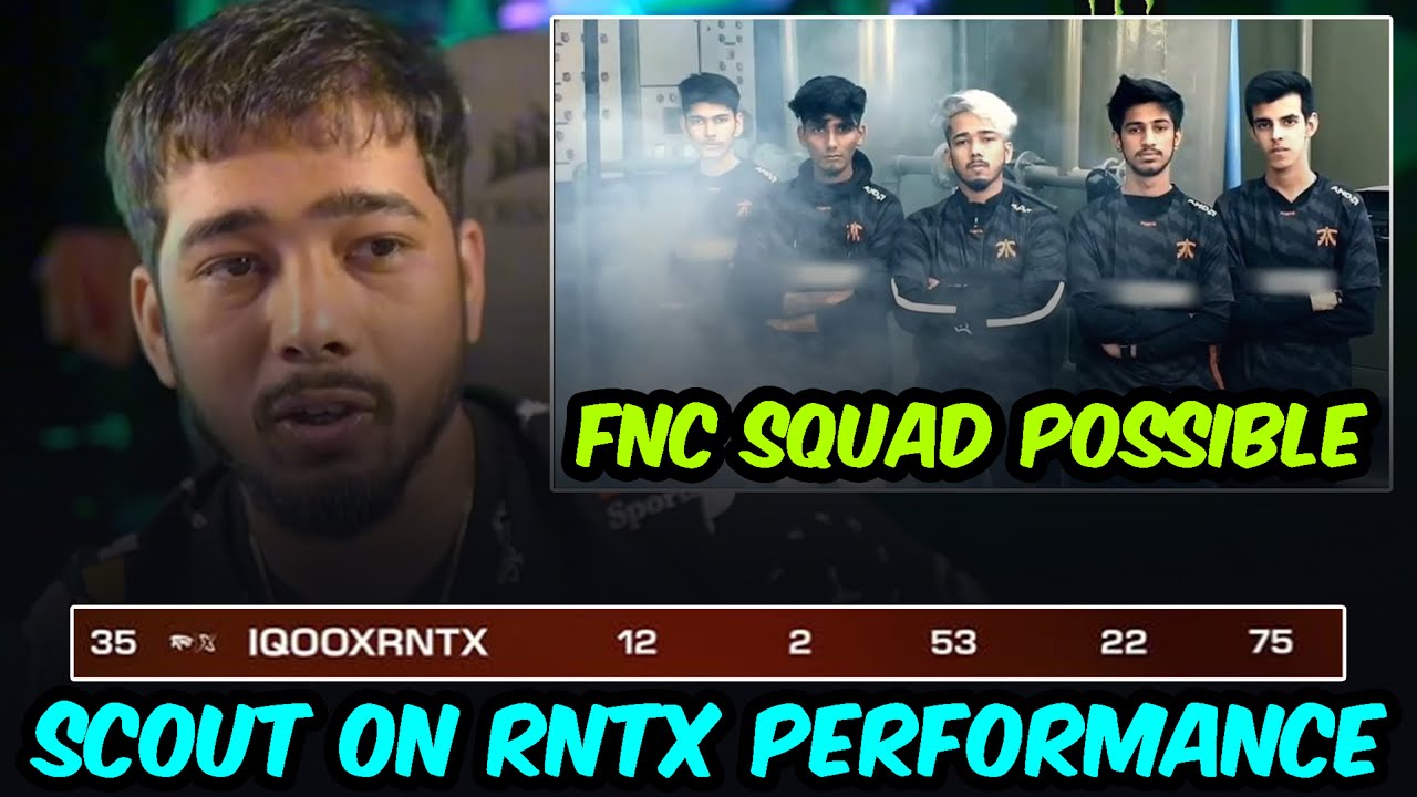 SCOUT Reply Fnatic Squad Possible❤️ Reply RNTX BMPS Performance | Team Xspark 