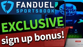 FanDuel Bonus: The Best Exclusive Sign-Up Bonus 🎁