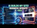 How to Build a Website in Minutes with Claude AI Agent & Cursor