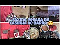 #donadecasacomamor FAXINA PESADA NA CASINHA DE BARRO+ ALMOÇO