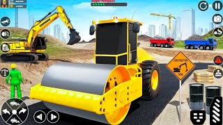 Real Construction Simulator 3D - JCB Bulldozer Excavator Driving Game - Android Gameplay screenshot 3