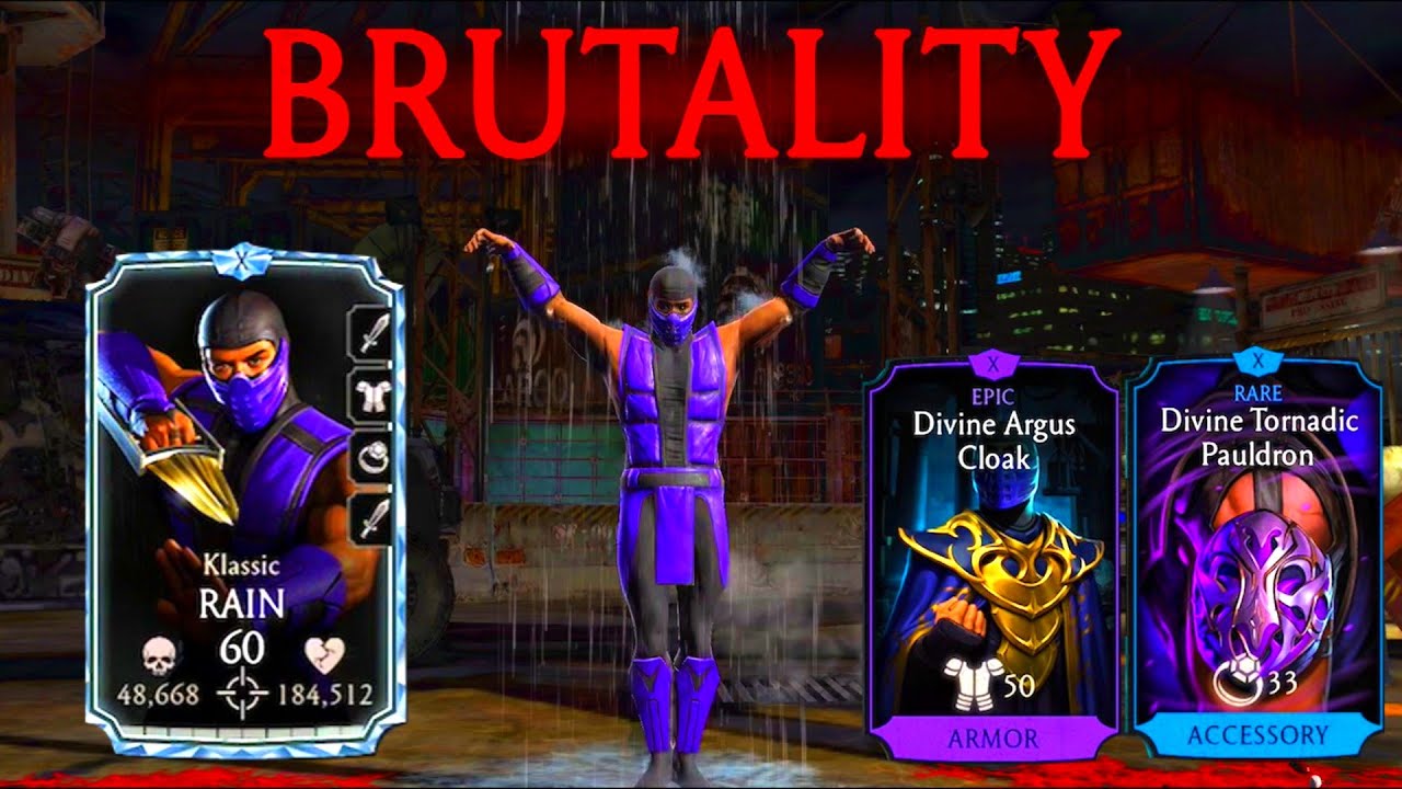 Mortal Kombat Mobile Rain Gameplay 