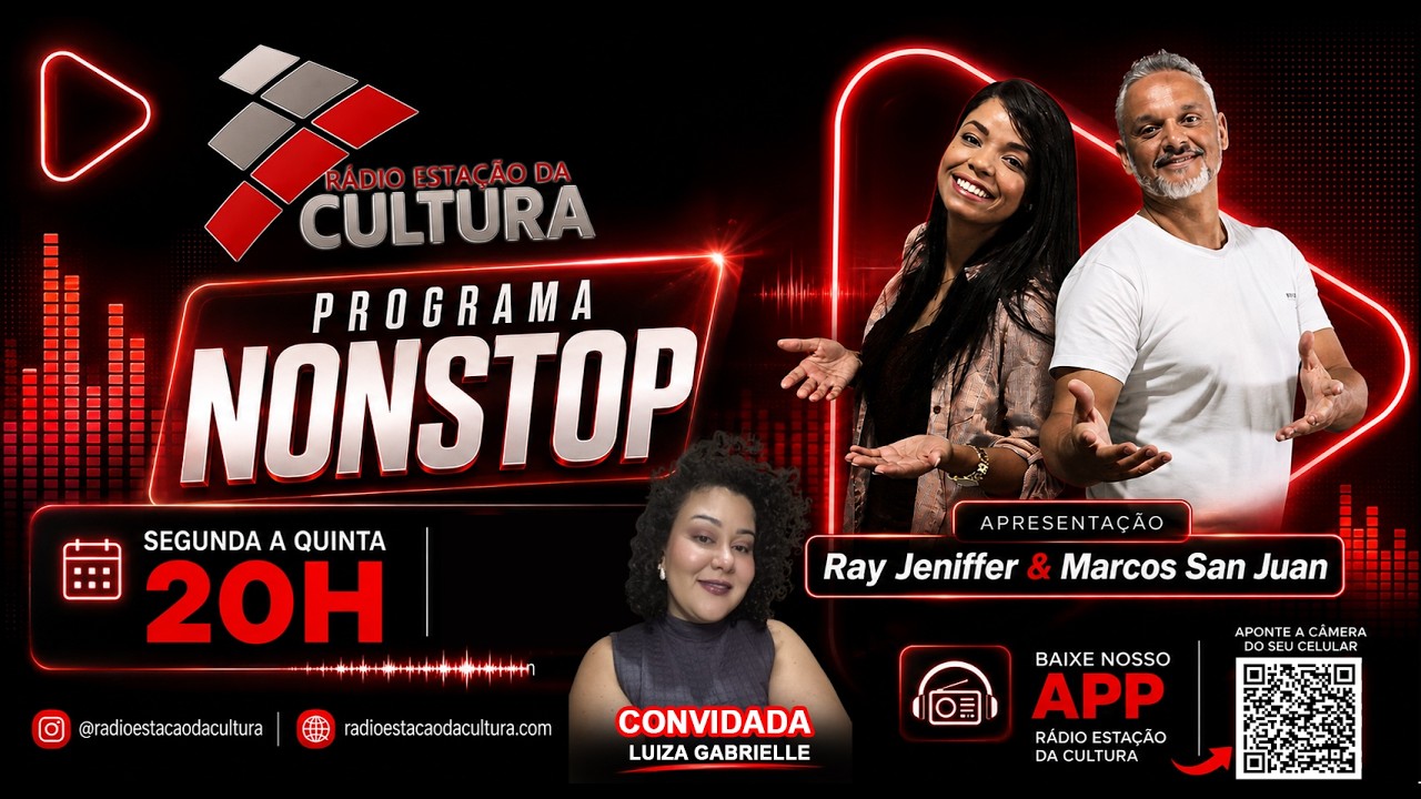 Programa Nonstop - Luiza Gabrielle que é mega talentosa . Cantora , jornalista