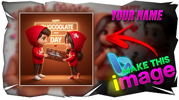 Create 3D AI Happy Chocolate Day Images for Free