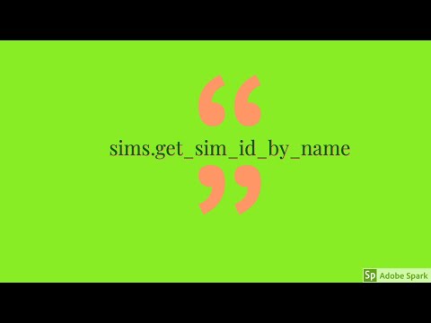 How to get your Sims ID