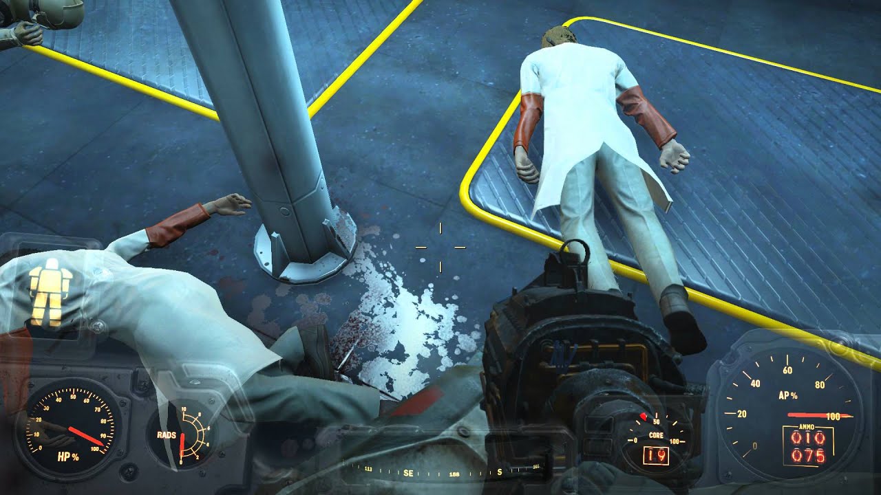 Fallout 4 - The Nuclear Option (Railroad) Meet ZL-14 & Kill