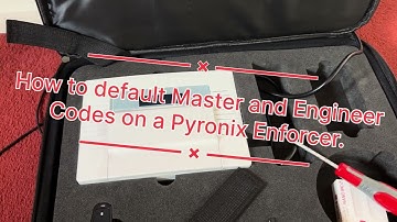 How to default master and engineer code on a Pyronix Enforcer.