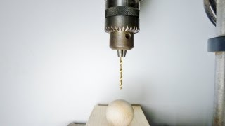 drill through a sphere....... make some clackers