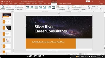 PowerPoint 365/2021 | Module 1: SAM Project 1a | Silver River Career Consulting | Full Course Deal