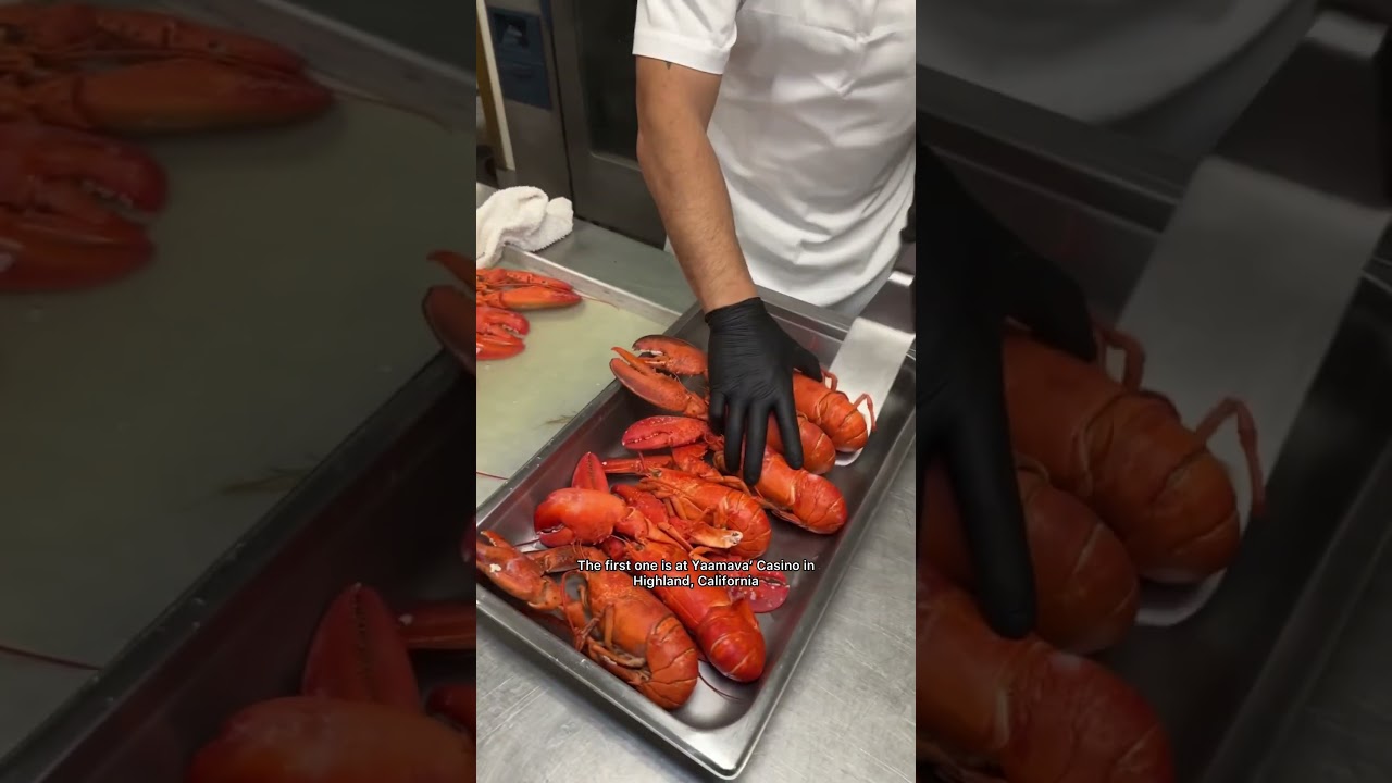 Самый большой буфет с лобстерами