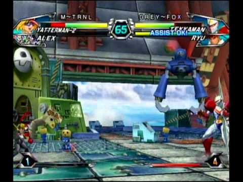 Tatsunoko vs. Capcom: Ranked Wi-Fi (GREY~FOX) 1