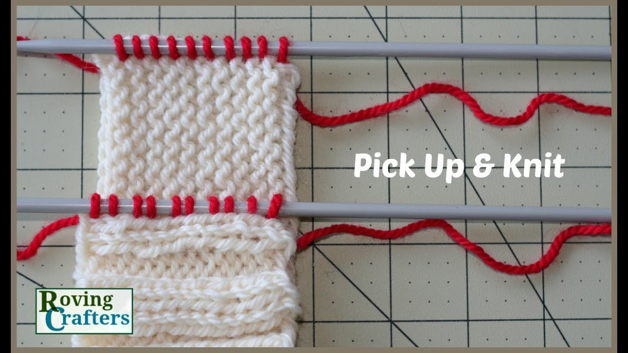 How To Pick Up And Knit A Tutorial