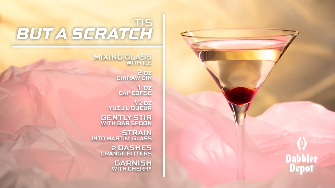 Sippin' With Sharon: "'Tis But a Scratch" - A PERFECT COCKTAIL FOR ALL ...