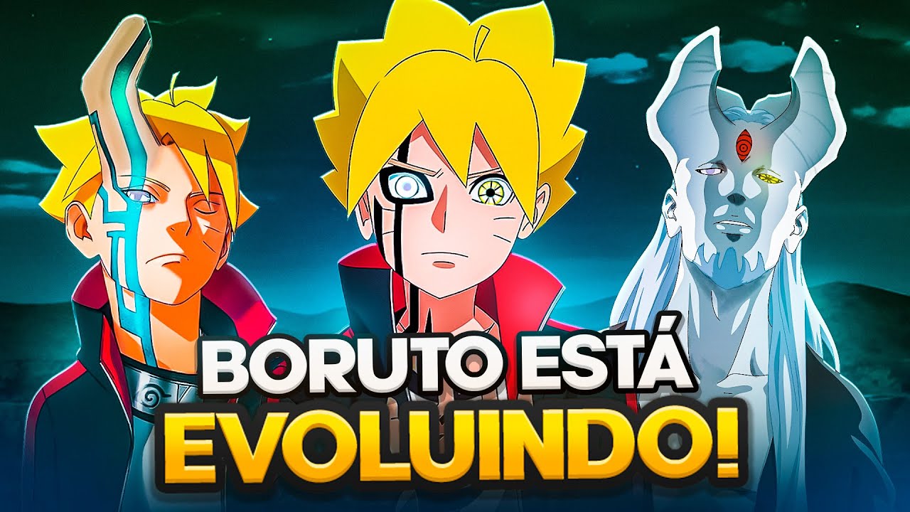 Capinha Naruto Boruto Modo Karma Jogan