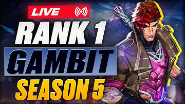 LIVE 🔴 RANK 1 GAMBIT 🔴 NEW SEASON 5 + I GOT HACKED 🔴 !gfuel !coaching