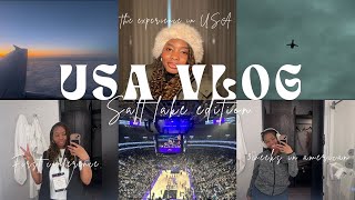 USA VLOG I TRAVEL IN THE UNITED STATE I EXPLORING SALT LAKE CITY I  USA TRIP I TRIP TO SALT LAKE