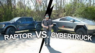 Raptor VS. Cybertruck! The Dad Comparison