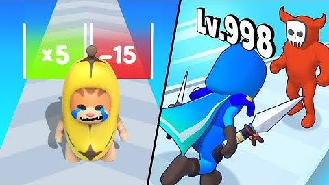 Epic Banana Run | Solo Leveling / All Level Gameplay: Android,iOS - New APK Update