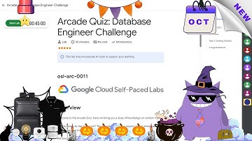 Arcade Quiz: Database Engineer Challenge #2025 | #osl-arc-0011 |#qwiklabs |#Solution