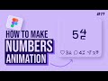 Figma Number Animation | Micro Interactions
