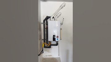 installing navien 240 A’s #plumber #plumbing #tankless #waterheater #soldering #propress