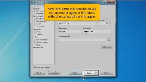 HostMetro - FTP - WinSCP Configuration