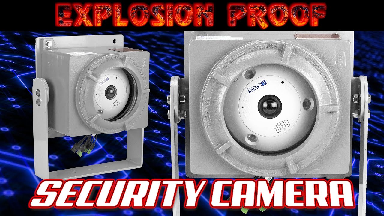 Larson Electronics - 6MP Explosion Proof Digital Pan Tilt