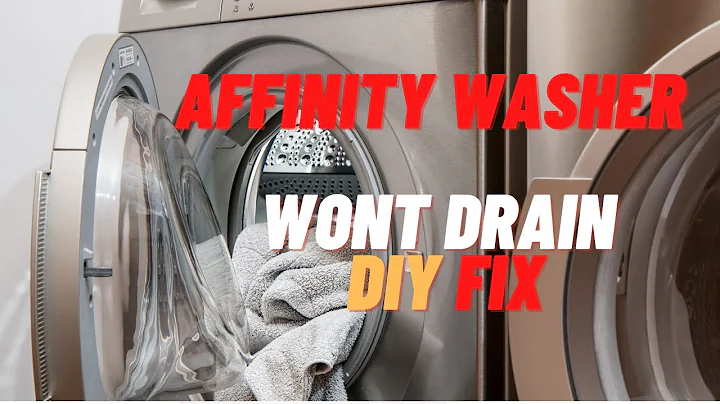 ✨ AFFINITY WASHER WON’T DRAIN — FIXED ✨