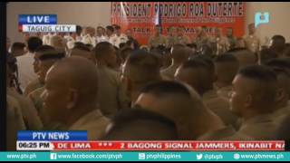 Update sa Taguig para sa pagbisita ni PRRD sa Phil. Marine
