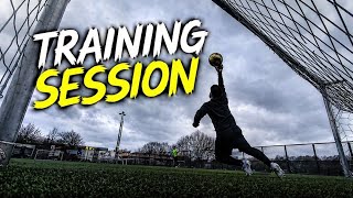 KeeperCam #27 | Improving my handling and distribution in a training session ...