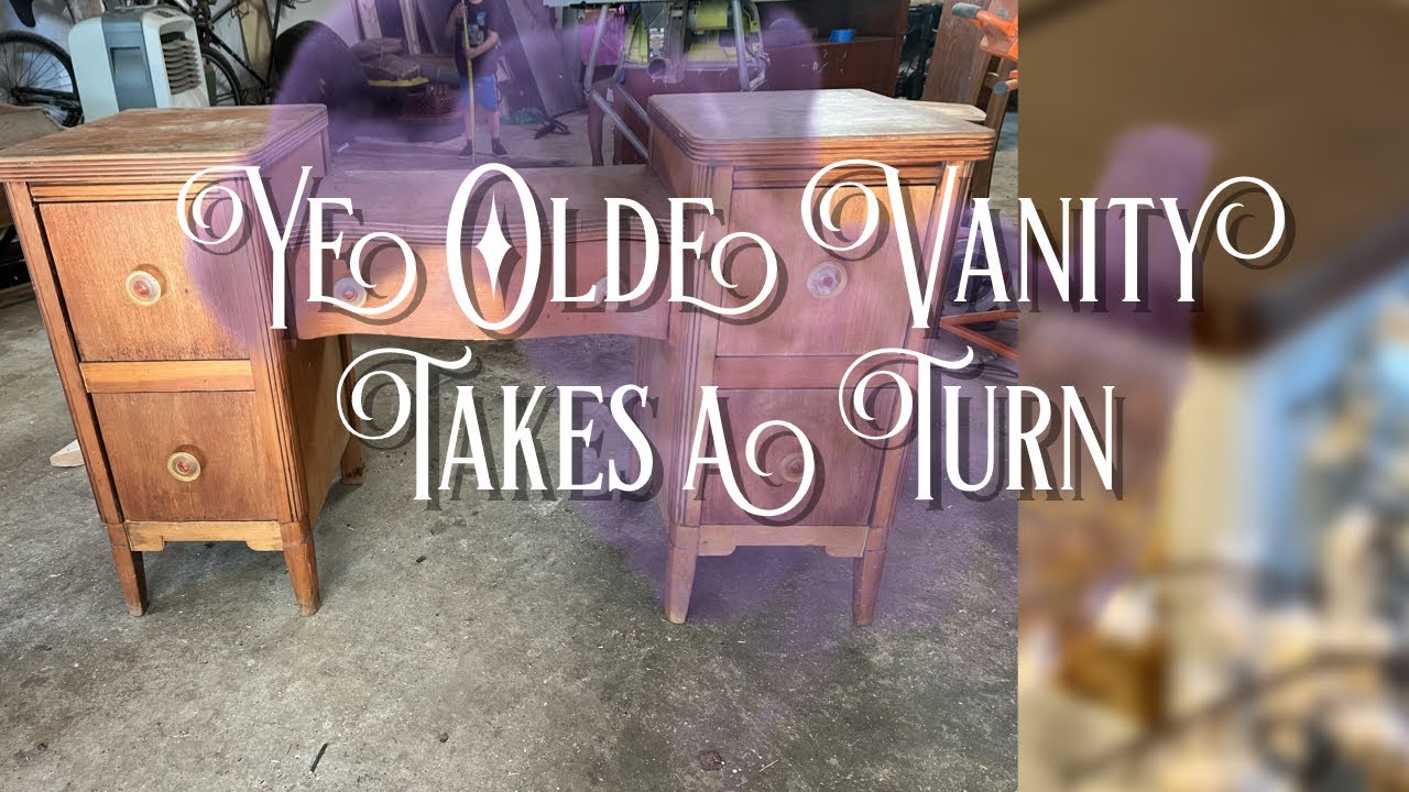 Из старого туалетного столика в прикроватную тумбочку | Элегантное обновление | Мебель в стиле де...