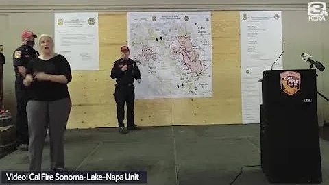 Cal Fire gives update on LNU Lightning Complex - DayDayNews