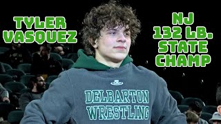 Tyler Vasquez | Delbarton | 2022 132 lb. NJ State Champion | Rematch vs. Santaniello!
