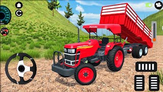 Mahindra Youo ट्रेक्टर+ट्रॉली 🚜Indian Tractor Simulator 2 🚜 | Tractor Driving Simulator Gameplay#218 screenshot 1