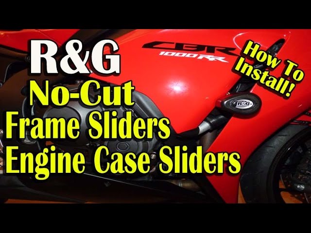 R G No Cut Frame Sliders Install And Review 12 Honda Cbr1000rr Youtube
